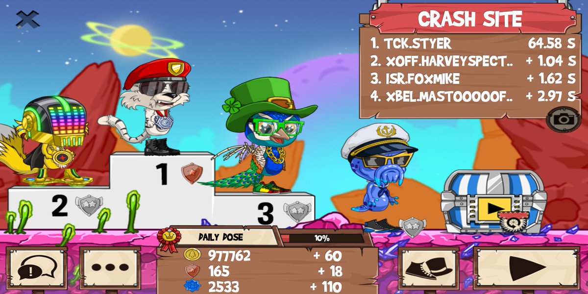 FVen0m's tweet photo. I just beat a golden fox! #funrun2 https://t.co/DY8j4lCKo3 https://t.co/MasSk0CV4F