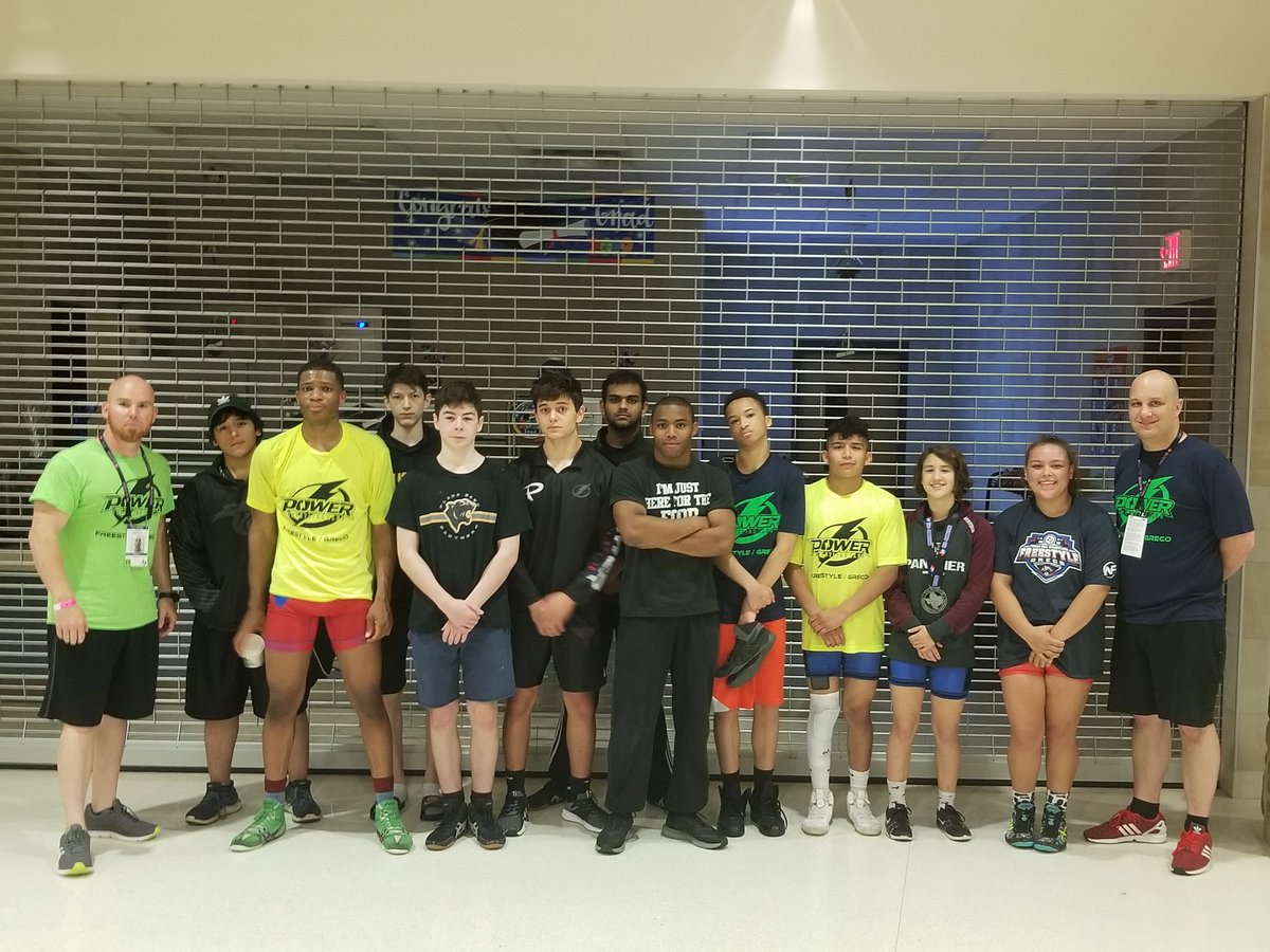 PowerWrestleTX's tweet photo. Great job to our Power WC Greco Team today at State... few missed the pic... 17 competed!!! @coachDLV
@TheCoachKenney
Andres Ugalde's- 3rd
Mohamed Elgouhari-  4th
Beck Prindle- 4th
Evan Guy- 4th
Keshon Hollis- 4th
Samuel Uwabuike- 4th
Riley Morrison- 2nd
Emma Lozada- 1st https://t.co/u4SKVdMWHc