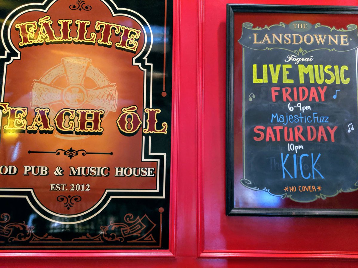 Kick off your Saturday night with us as the band KICK takes the stage. No cover but plenty of fun to be had. Show starts at 10. You ready to rock?🤘🤘🤘