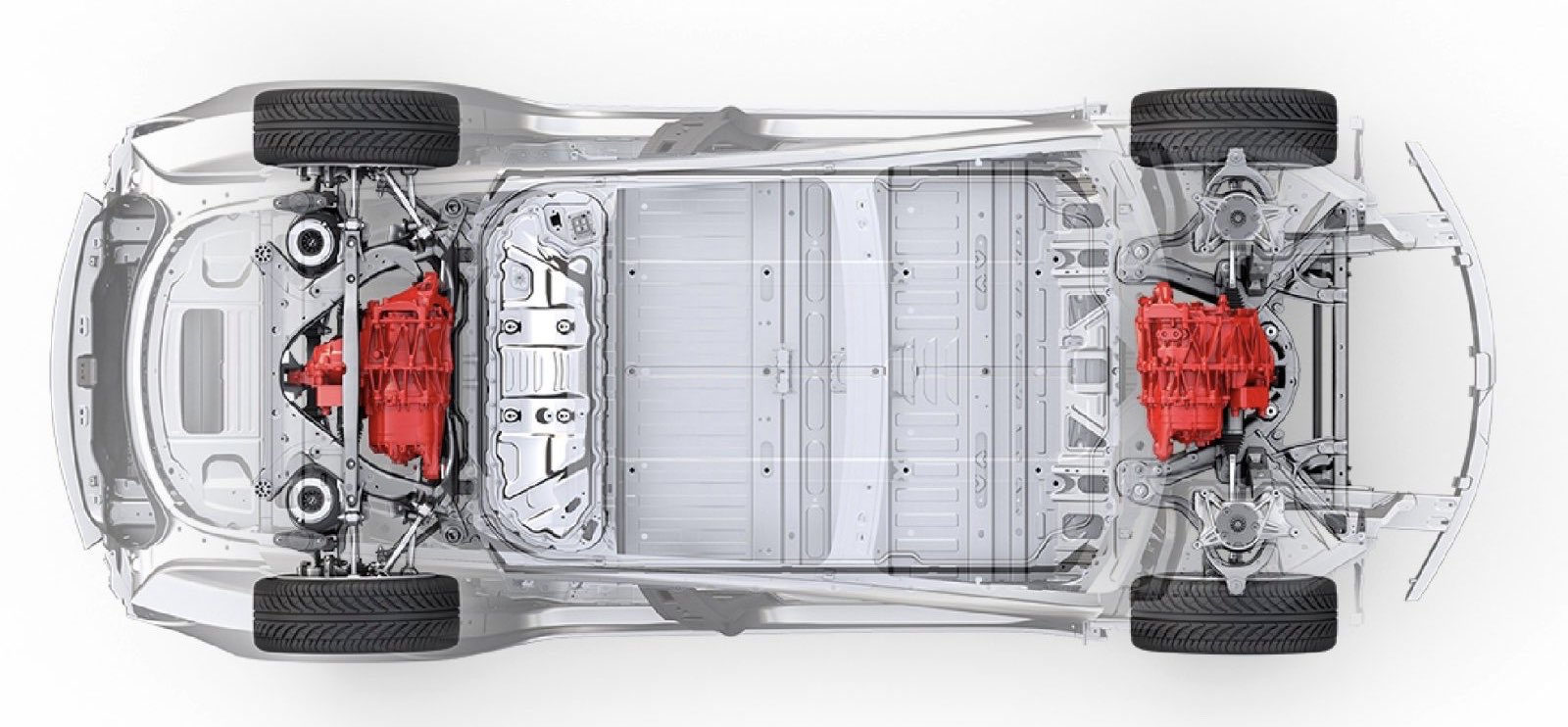 JPR007 X Tesla has minimised the footprint of its drive trains and control systems and balanced the weight distribution of the vehicle for maximum stability and safety. https t qURkbnKsBC X