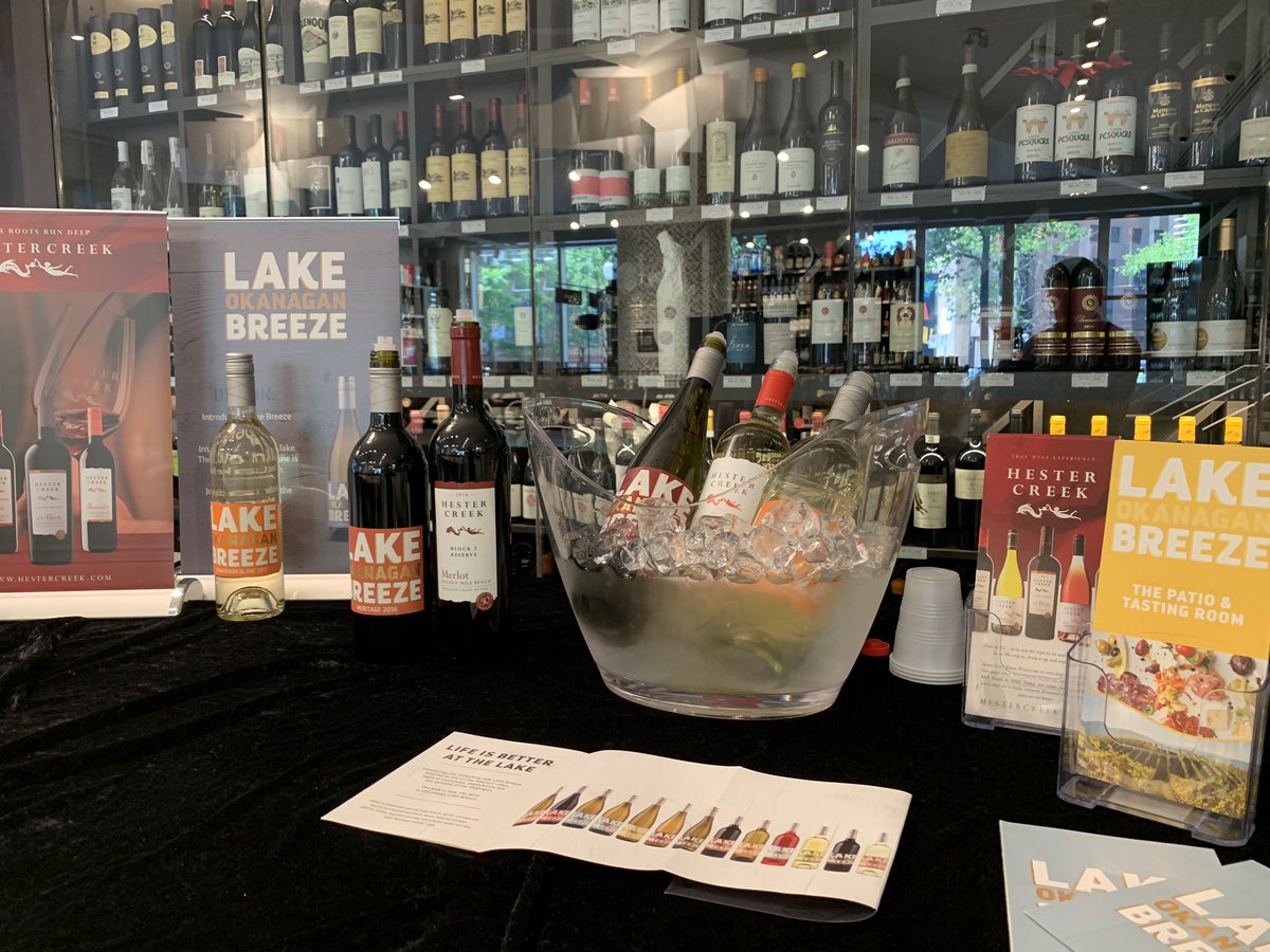 We have what you need for a great long weekend. Tasting <a href="/LakeBreezeWines/">Lake Breeze</a> &amp; <a href="/HesterCreek/">Hester Creek Estate Winery</a>  <a href="/RobsonWine/">Robson Wine Beer + Spirits</a>  until 6pm today. #BCWine #loveNaramata #loveOliver