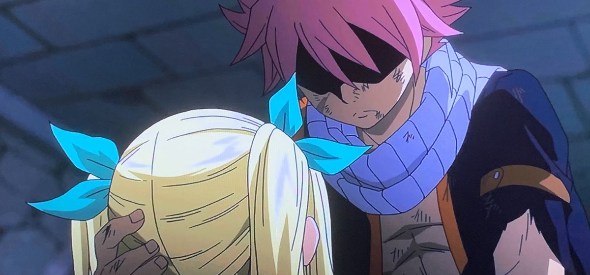 O Xrhsths Marin Sto Twitter アニメフェアリーテイル ファイナルシリーズ ナツのルーシィに対する感情の乱れが こんな悲しい場面なのに ナツがそれほどまでにルーシィに思いがあるのかと場違いに嬉しい萌ー T T ナツさんの嘆き がやばい