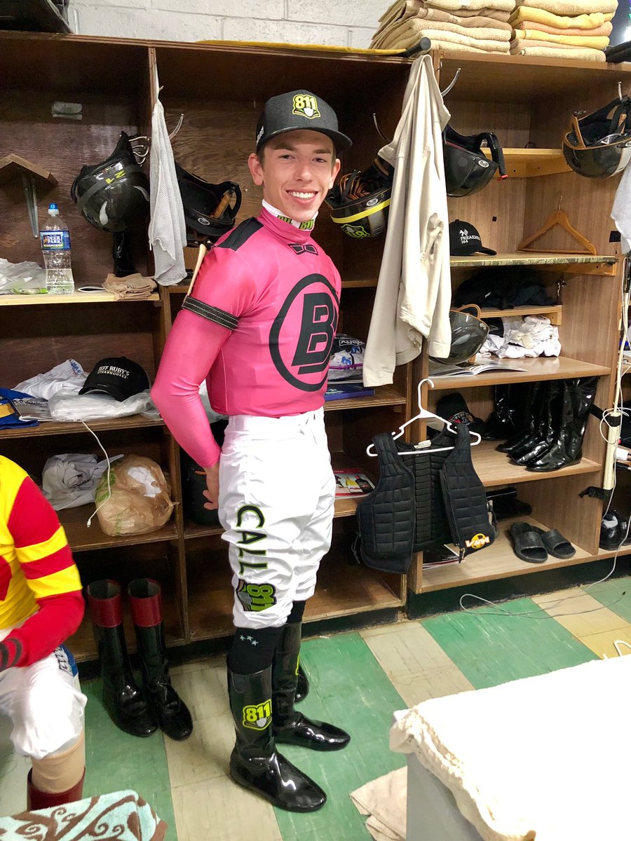 CGAConnect's tweet photo. @Call811 wishing you a safe and clean ride for the Woodlawn Vase @PreaknessStakes @Tyler_Gaff https://t.co/fSaYOkeoV4