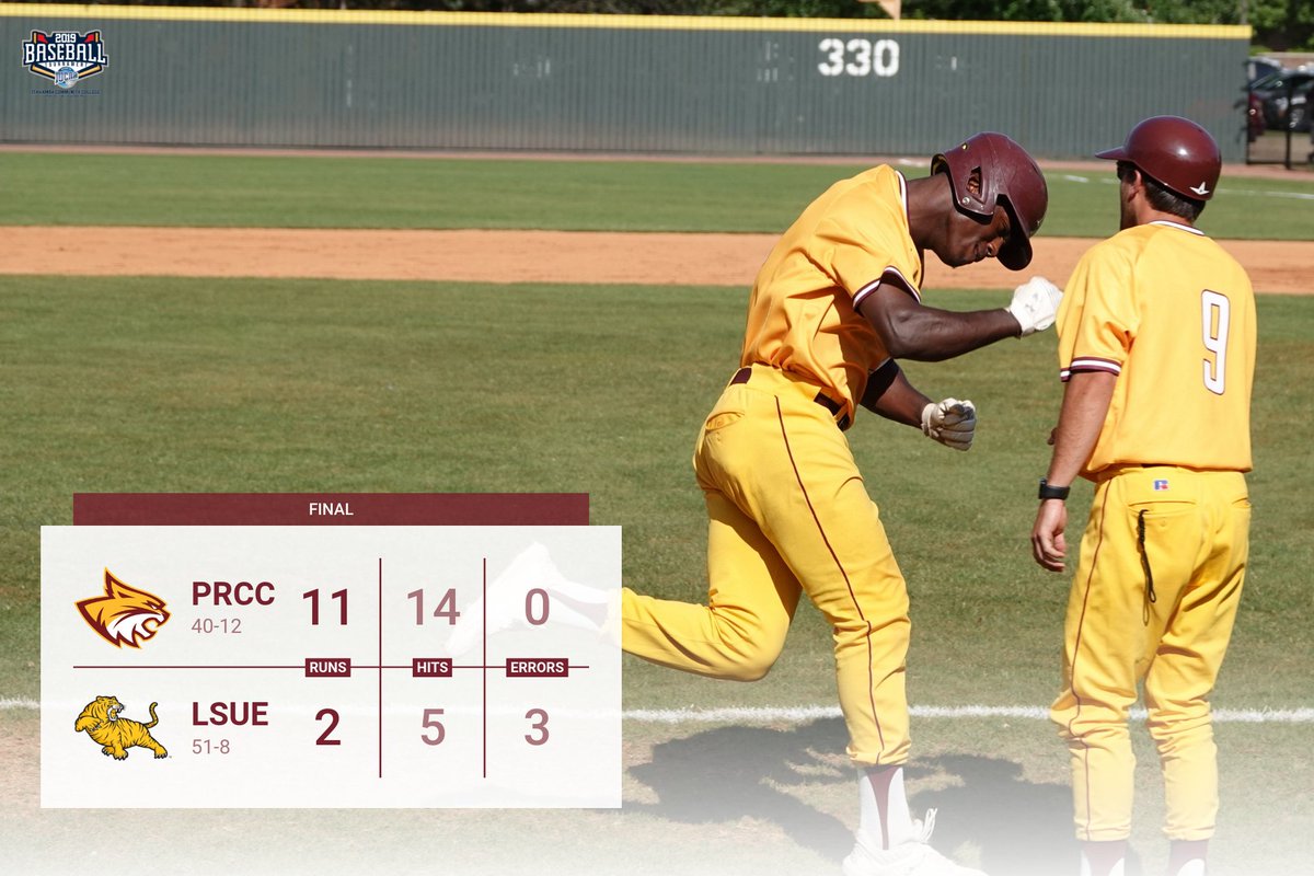 PRCCAthletics's tweet image. REGION XXIII CHAMPIONS!!! Next stop? The World Series! #RRR🐾