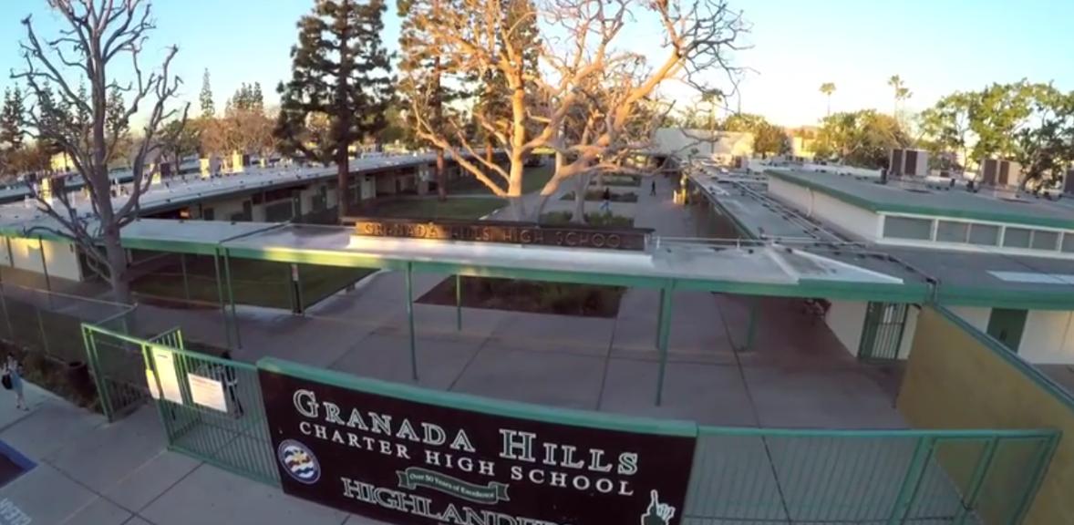 theBHPteacher's tweet photo. Granada Hills Charter High School is a classic example of #midcentury design in #LosAngeles. #ACMartin designed a campus that still functions as designed nearly 60 years after it was built. @SurveyLA https://t.co/NpH8eq5h3d