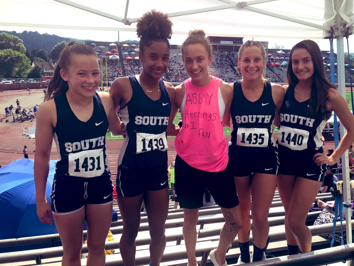 PSHS_TrackField's tweet photo. Here are your South point scorers at the State Track Meet:
Haden - 1st High Hurdles
Boys Shuttles - 2nd (Haden, Levi, Landon, Corey)
Samara - 3rd 400
Erin - 4th Long Jump, 6th High Jump
Madi - 4th High Jump
Girls 4x4 - 5th (Marimo, Hailey, Abby, Samara) https://t.co/77IC0G7zoz