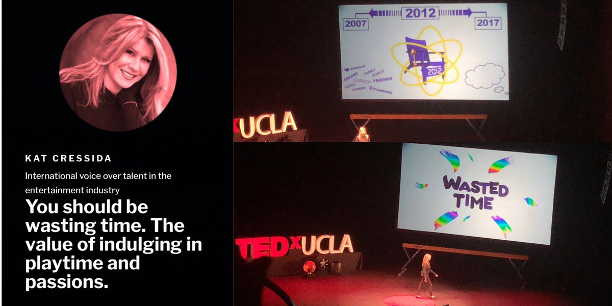 Congrats to @KatCressida / @KCKeyNote on a wonderful #TEDxtalk at @TEDxUCLA! It was a joy to work closely with you- Drawing your Slides. #ArtMovesPeople