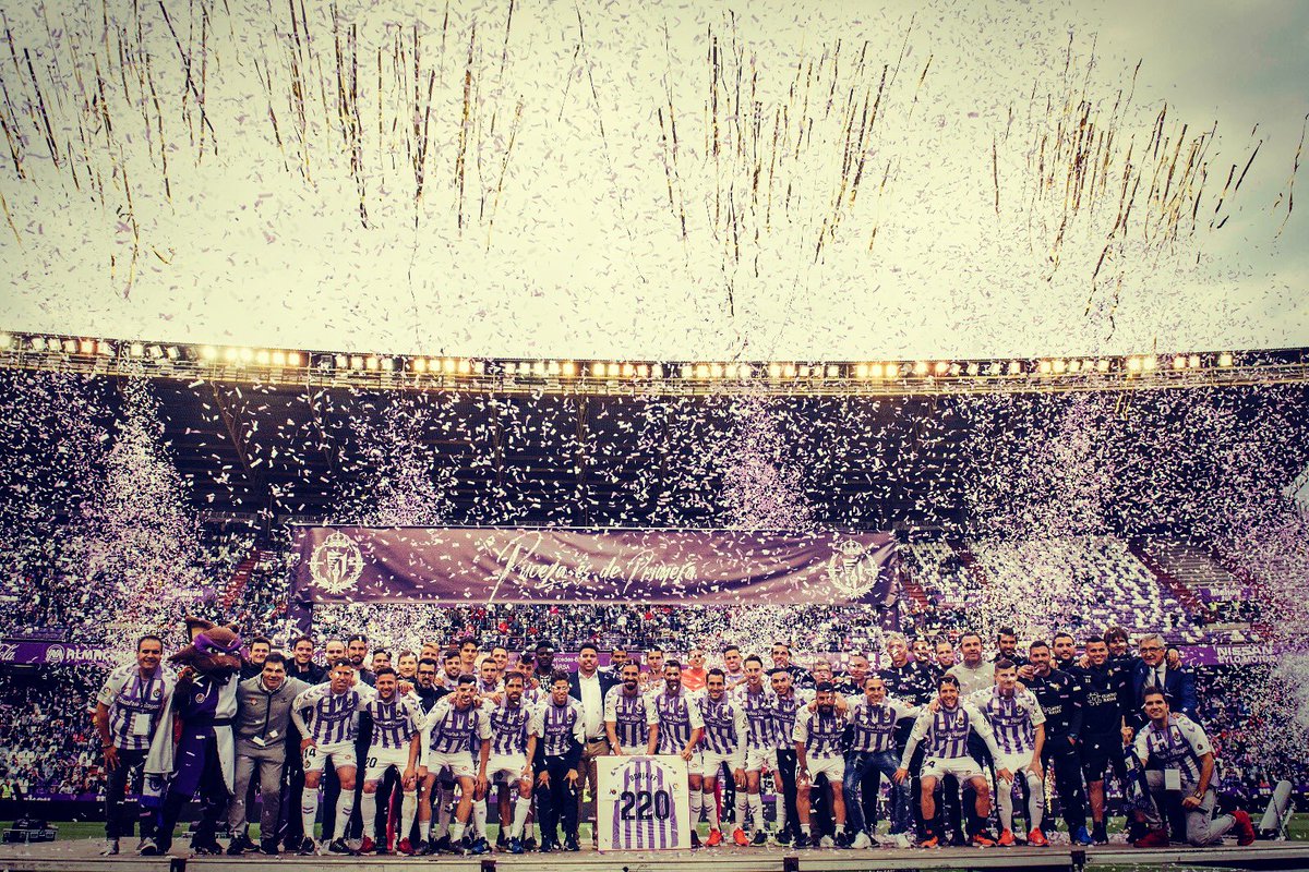 😍 Vamos mi Pucela!! 🎶🎶 Qué gran grupo!! #equipo #Pucela #PucelaEsDePrimera #Valladolid #VamosPucela