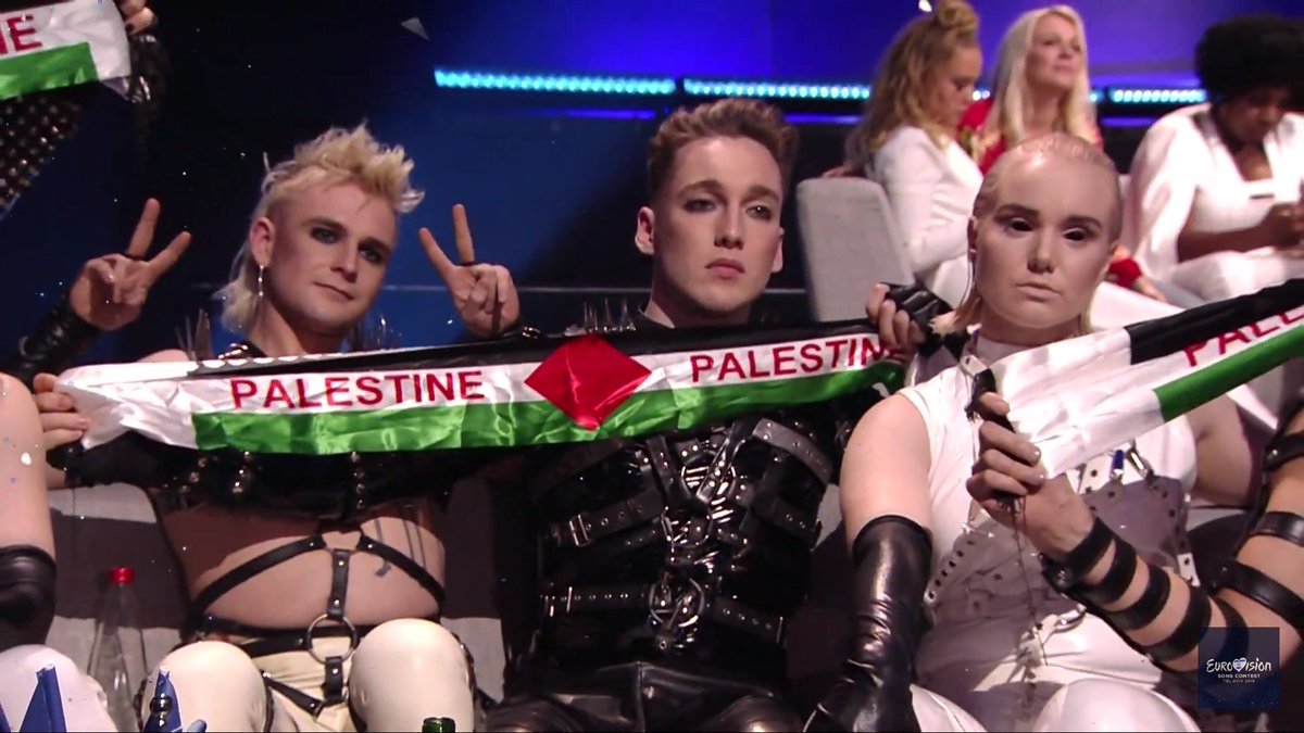 happentobeshort's tweet photo. ICELAND NOT ONLY SAID GAY AND TRANS RIGHTS!!!! BUT ICELAND SAID FREE PALESTINE!!! THAT ISRAELI CROWD. WAS. SHOOK. THAT'S MY HATARI!!! #EUROVISION 😭👏🇮🇸🇵🇸 https://t.co/uTE6D6a55C