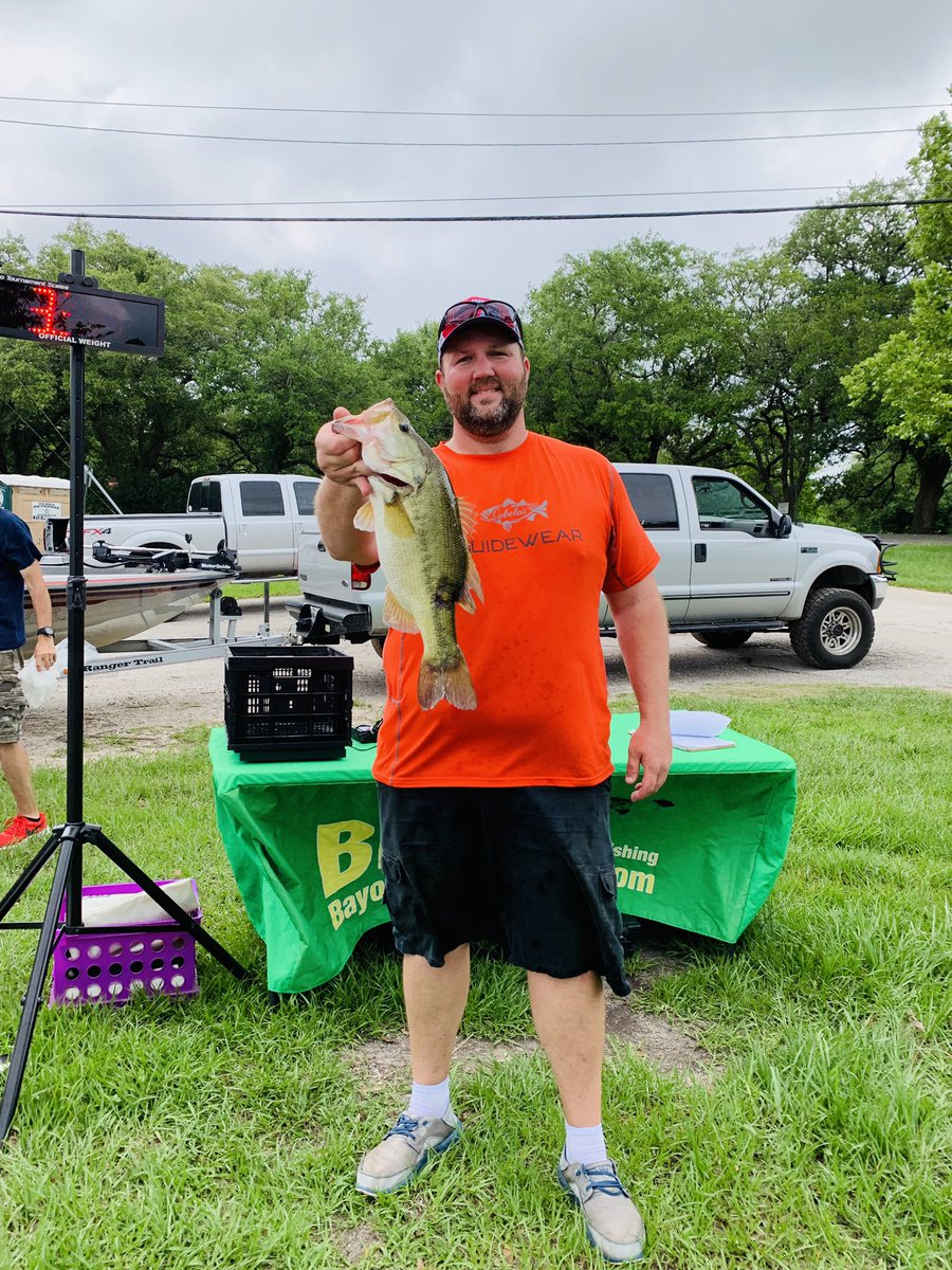 Congrats to Jake Knight &amp; Stephen Plumb with thier 1st place 5 fish limit of 7.88lbs and big bass of 3.31lbs on Dickinson Bayou in the BBL