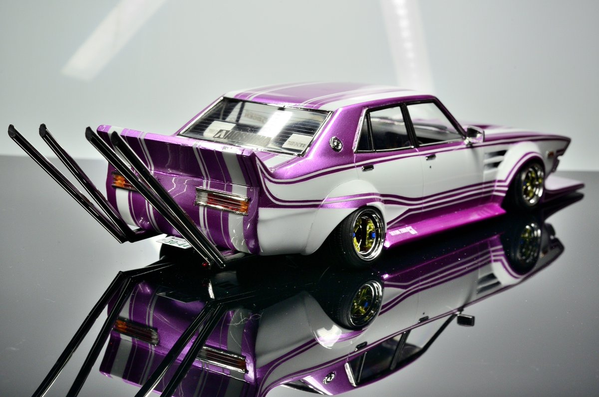 あれこれと試行錯誤しながらも昨日ケンメリ完成しました😄竹槍マフラー