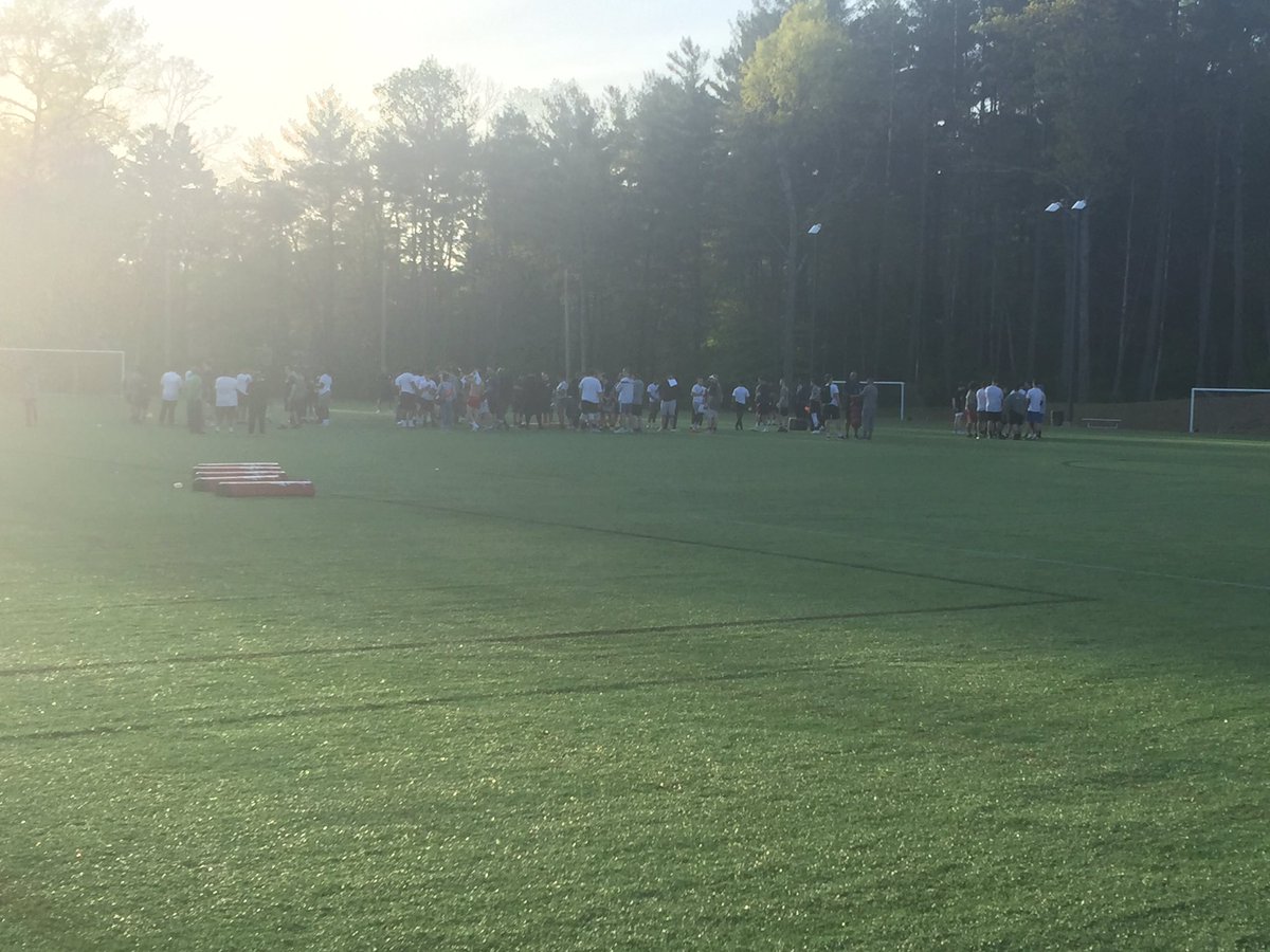 FocusMilledge's tweet photo. All done at the @ESAofNewEngland showcase in mass! My D-Line dominated and had a blast!! Great work fellas!! https://t.co/8CGi4sO9EB