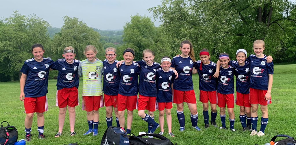 BeadlingSoccer's tweet photo. Congratulations to the Beadling 2008 Girls’ South Red finishing with an undefeated spring season in Div. 1 PA West play, scoring 25 goals for and only conceding 1 against.  #futureisbright #WearTheB https://t.co/JpxdSMX84L