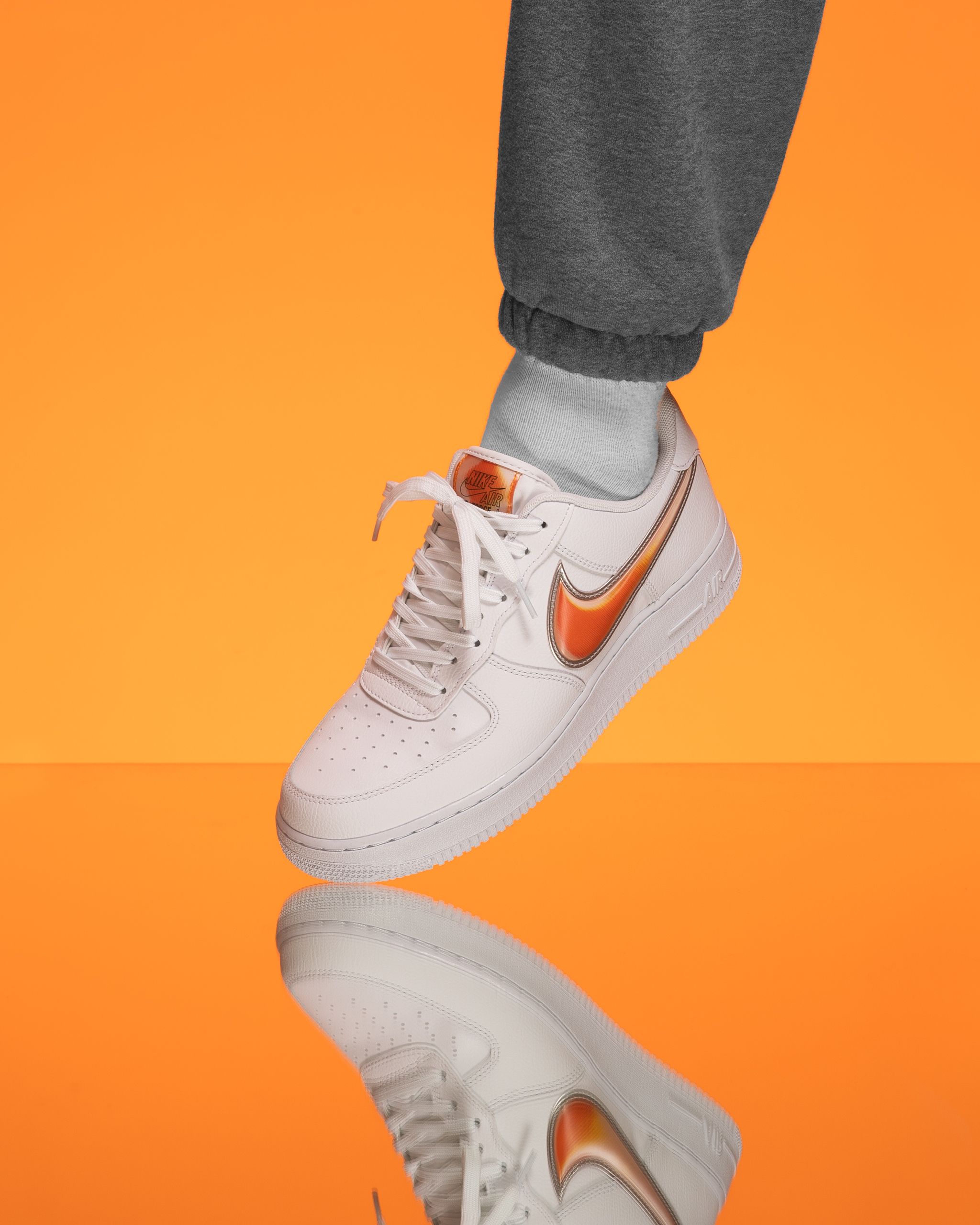 Nike air force 2025 1 orange peel