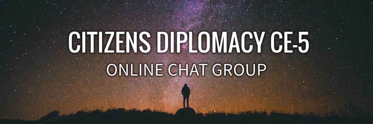 Hi CE-5 Ambassadors! 

Groups and Sites:

Discord discord.gg/yq6jCn3 
Telegram t.me/CitizensDiplom… …

ET Networking App
etcontactnetwork.com

ET Contact App
siriusdisclosure.com/apps/

Sirius Website
siriusdisclosure.com

#CE5 #ET #Unacknowledged #SiriusDisclosure