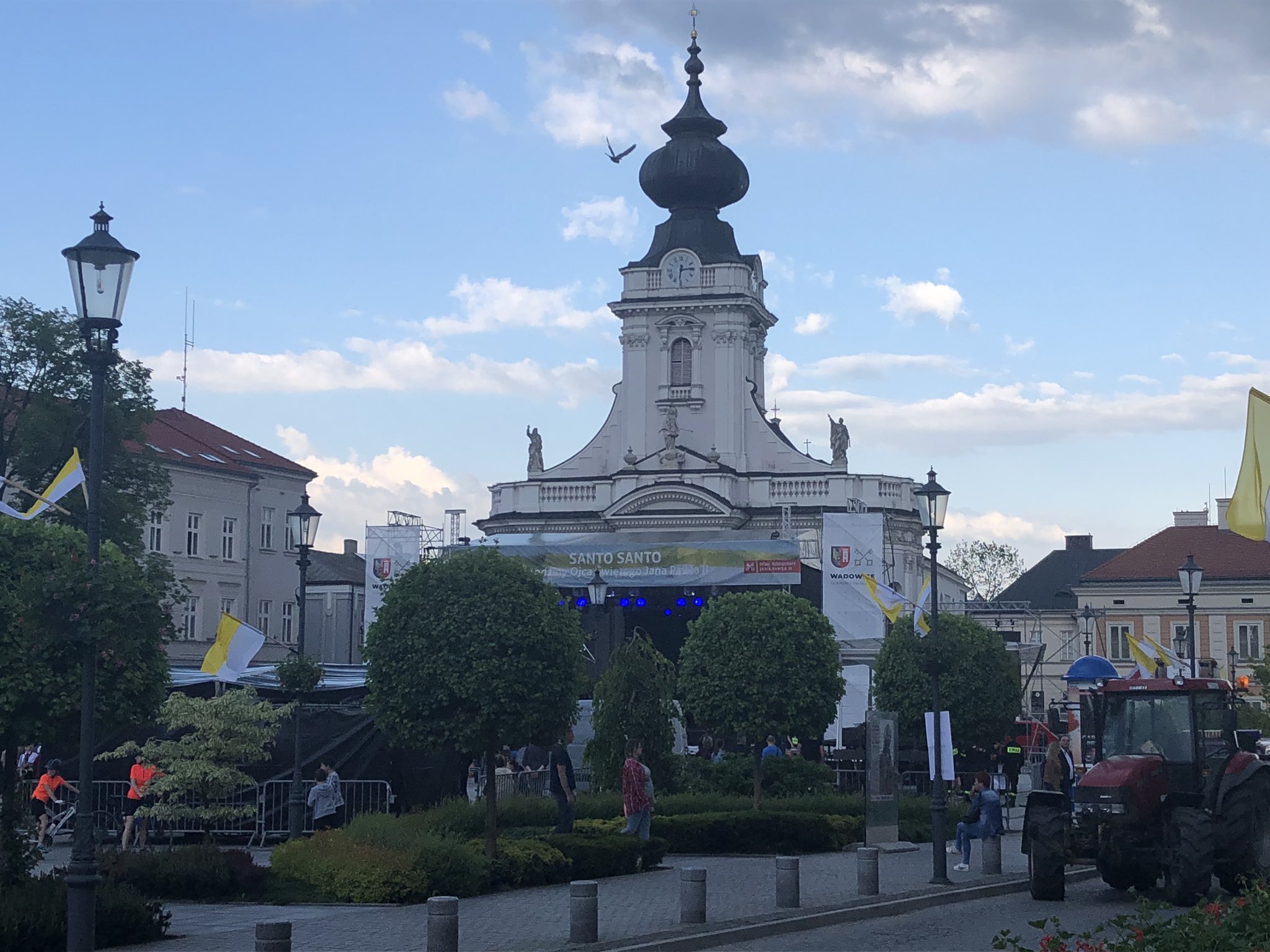 Happy Birthday in Heaven Pope St. John Paul II from Wadowice, Poland. 