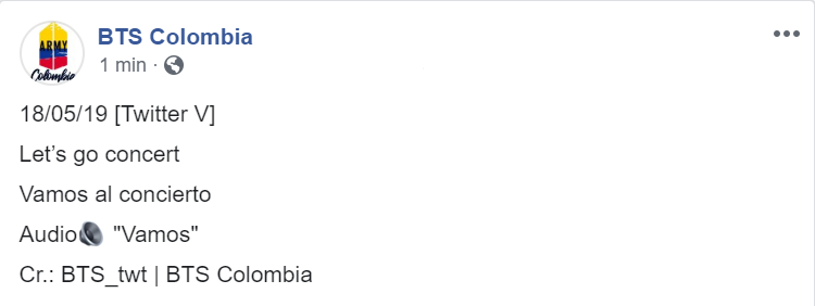 BTS_Colombia's tweet photo. @BTS_twt #ARMYColombia 
#BTSColombia 
#BTSatMetLife 
@BTS_twt https://t.co/Gl676G2nmZ