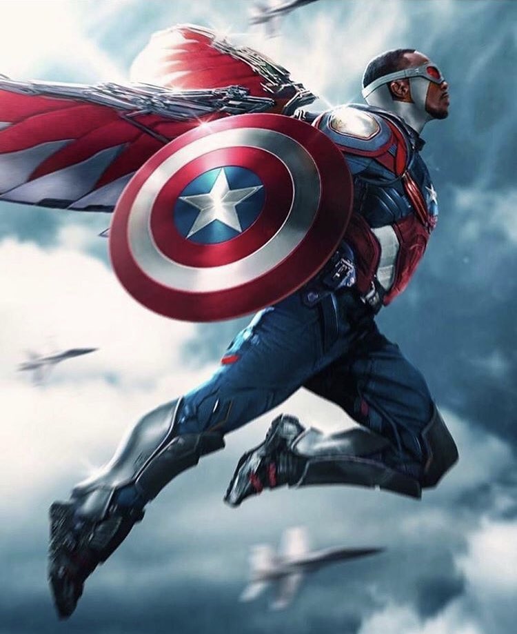 sam as the next captain america 🙌🏼🙌🏼