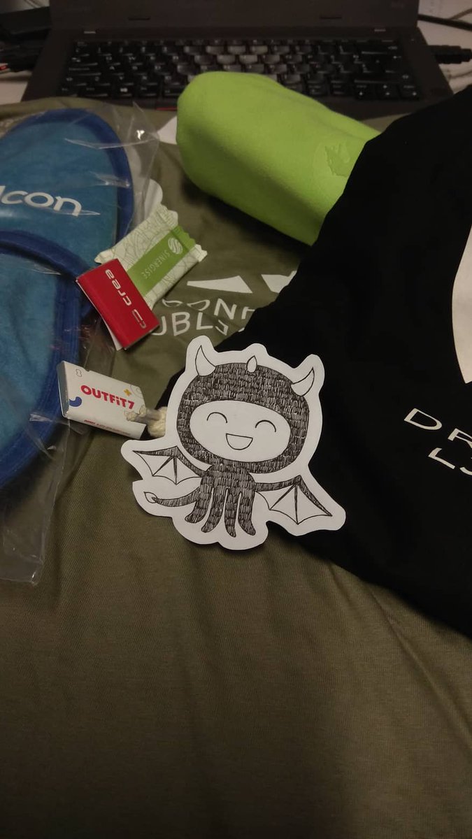 OnlyGregor's tweet photo. @GitHubEducation #myoctocat #DragonHackLJ https://t.co/jPBQMPGm33