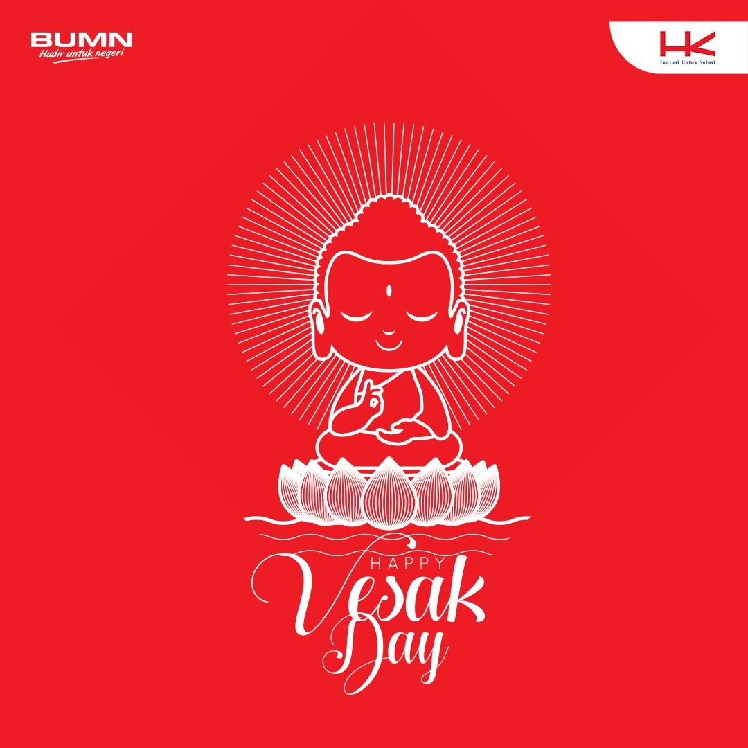HutamaKarya's tweet photo. Selamat merayakan hari Waisak kepada #Infrabuddy yang merayakan.

Semoga rasa kasih dan perdamaian menyelimuti kita semua.

#Waisak #HariWaisak #HutamaKarya #HK #IMVID #InovasiUntukSolusi #EverybodyIsInfrabuddy #BUMNHadirUntukNegeri #HKUpdates https://t.co/9cXdFv2leO