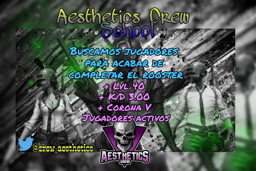 Aesthetics crew tweet media