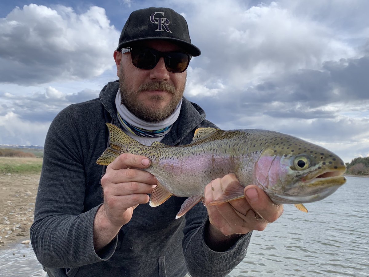 Trouting Outing on the #GreyReef section of the N Platte in Windy Wyo. Trout don’t suck.