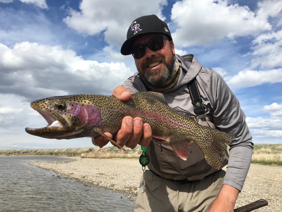 ChasingCarpTail's tweet photo. Trouting Outing on the #GreyReef section of the N Platte in Windy Wyo. Trout don’t suck. https://t.co/qzdrAUrvDj
