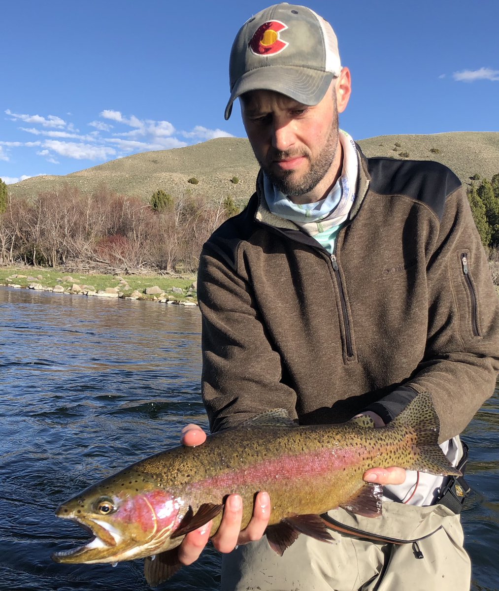 ChasingCarpTail's tweet photo. Trouting Outing on the #GreyReef section of the N Platte in Windy Wyo. Trout don’t suck. https://t.co/qzdrAUrvDj