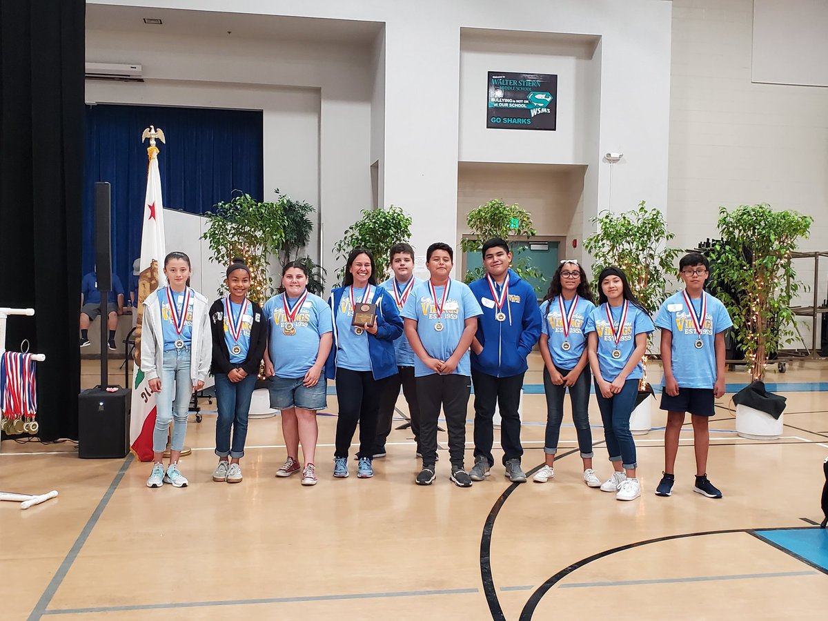 So proud of this sixth grade team!  Way to go Gritty Vikings!  #grittyvikings  #voorhies