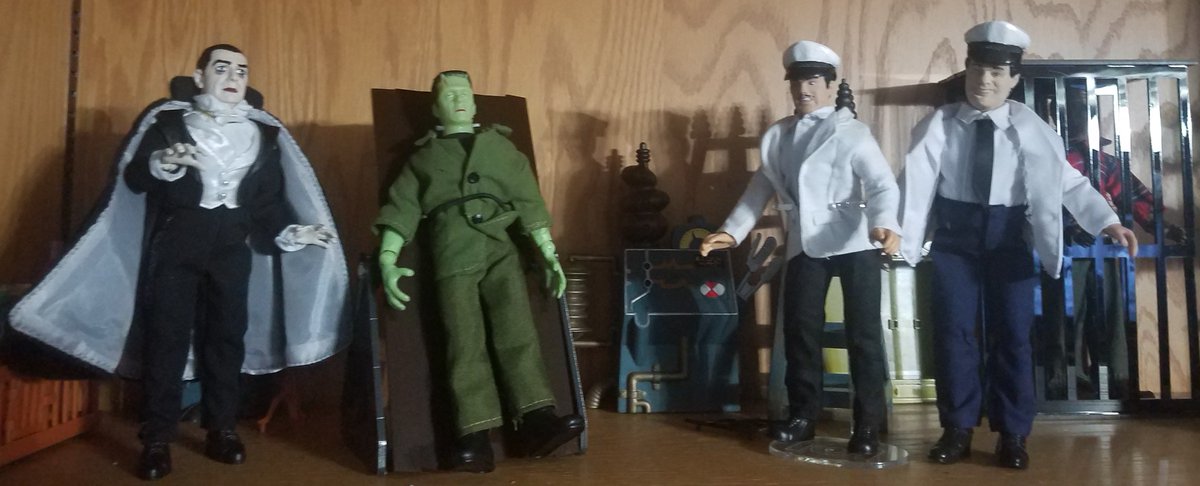 MEarthprime's tweet photo. #MeTV #Svengoolie presents #AbbottAndCostelloMeetFrankenstein #ReMegos
While watching tonights episode I reworked my #ReMego #LouCostello https://t.co/3hk1Be7T5G