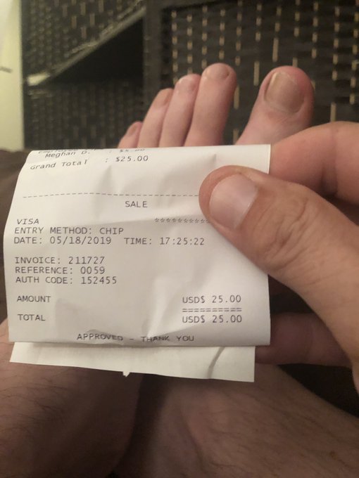 While you&rsquo;re drooling over my feet pay close attention to the totals and #reimburse #cashfags #footfetish<a href="/tag/footfetish"class="tags"><span>#footfetish</span></a><a href="/tag/cashfags"class="tags"><span>#cashfags</span></a><a href="/tag/reimburse"class="tags"><span>#reimburse</span></a><a href="/tag/footcuck"class="tags"><span>#footcuck</span></a>