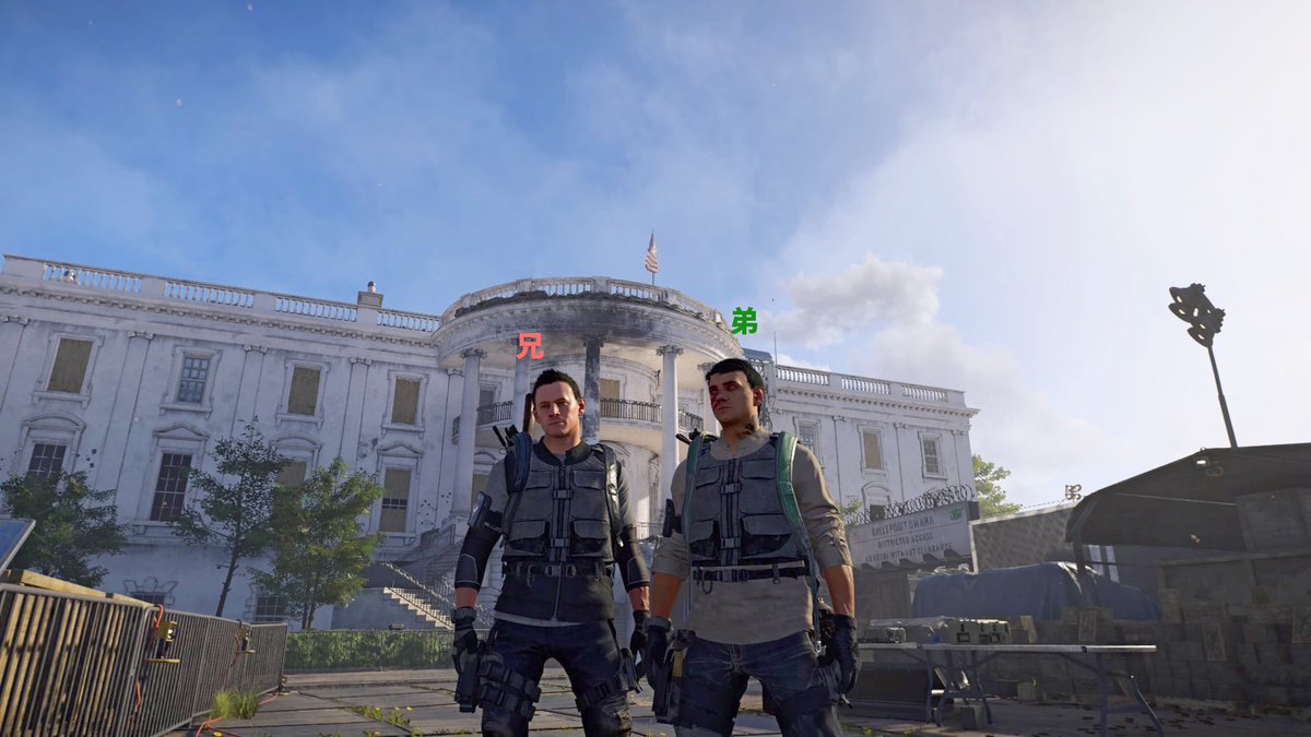 「また兄弟で世界の平和を守り始めました。 #TheDivision2 #PS4Sh」|飯田研人 Kento IIDAのイラスト