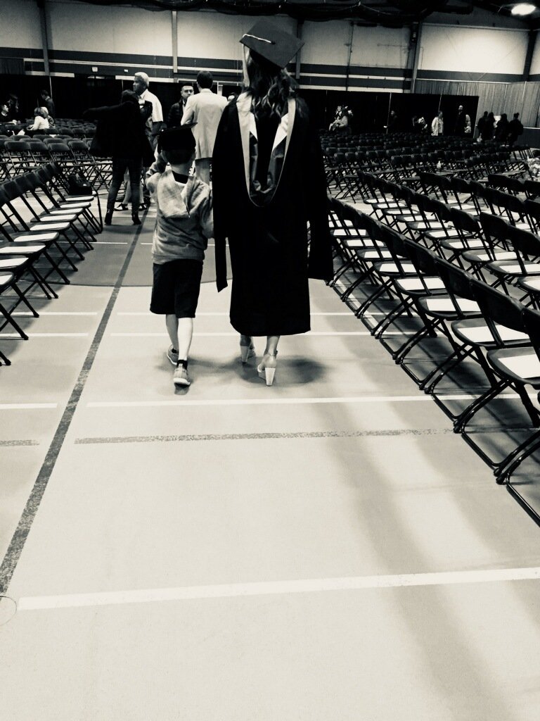 I did it! I officially walked the stage for my  Masters Degree in Curriculum and Instruction: Literacy & ELL. #rm401 #wilkinsjh1 #isd109  #d109pride