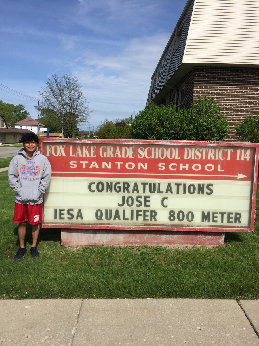 Melissa Jakstas (@pequeen14) on Twitter photo Congratulations on a great season Jose! Proud to be your coach! Go <a href="/D114Stanton/">Stanton School Foxes</a> Foxes! ❤️🦊🏃🏾♂️ #District114Proud Congratulations on a great season Jose! Proud to be your coach! Go <a href="/D114Stanton/">Stanton School Foxes</a> Foxes! ❤️🦊🏃🏾♂️ #District114Proud
