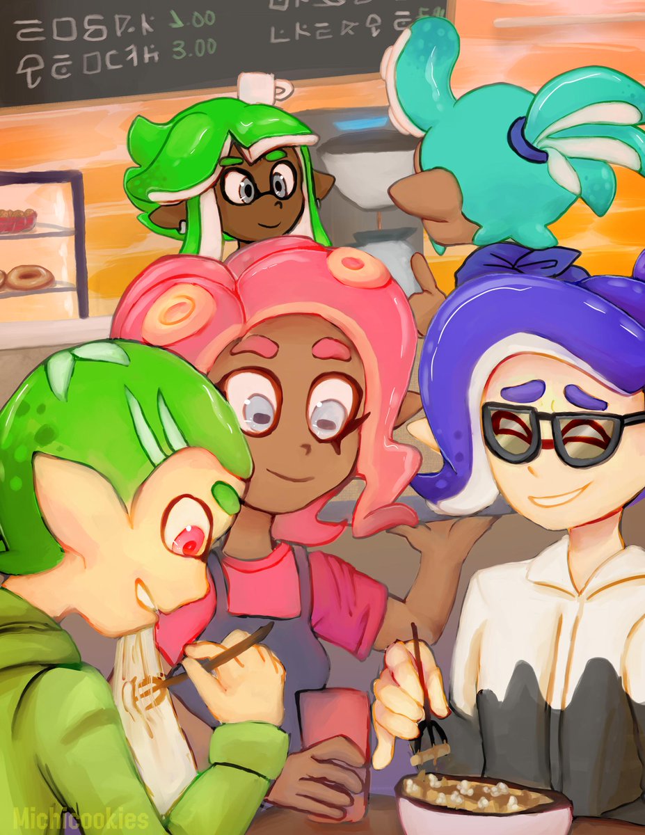 Michicookies's tweet photo. Here is my piece for @alamodezine ! It was an honor getting to be part of this with other amazing artists!! Please check the full release! 😊 https://t.co/DGDlVnkJsH