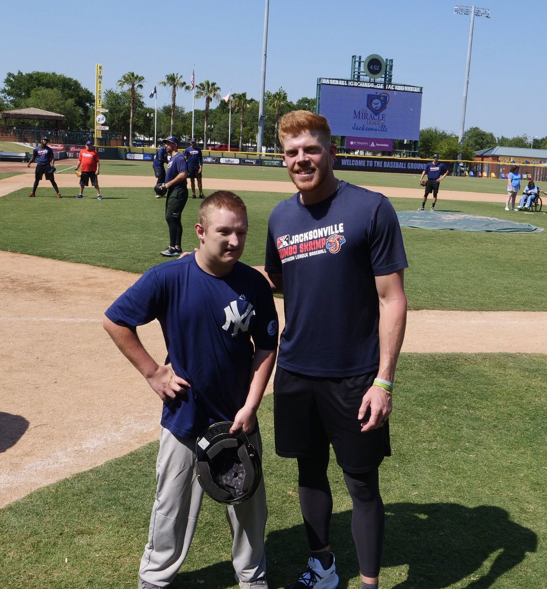 PRSPCTV_sports's tweet image. Enjoyed the day with the Jacksonville Miracle League chapter! @JaxShrimp #PRSPCTV