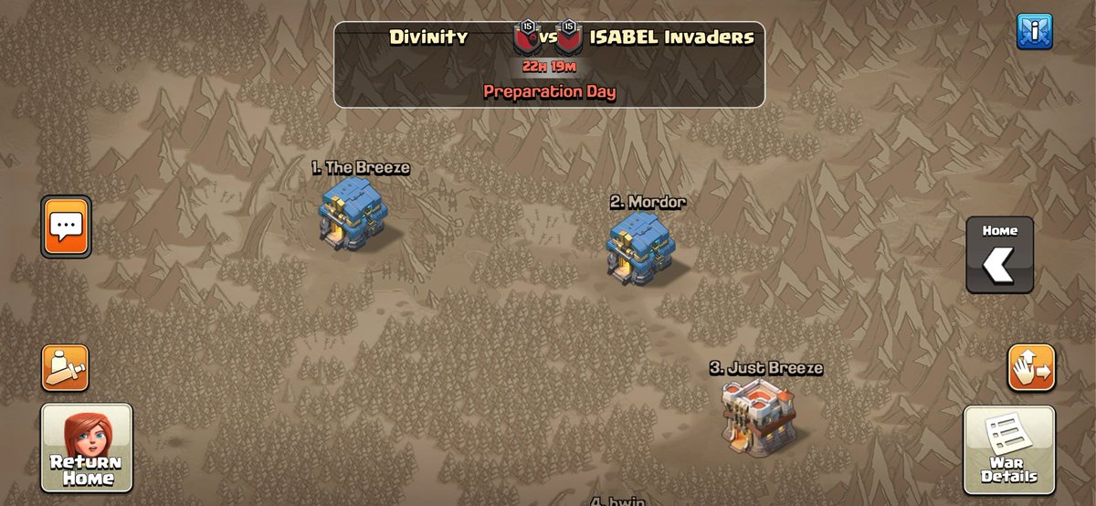 DivinityCoC's tweet image. We have an extra12, they have 2 extra 11s .....let's go @IInvaders good luck