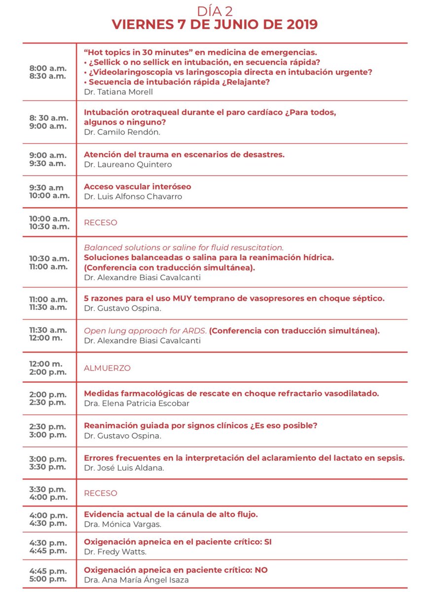 ResicesiMUE's tweet photo. Programación en invitados de lujo #CIMER2019 https://t.co/AogBy0EPhI