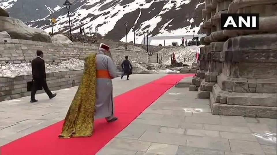 DuggalRupa's tweet photo. How many of you agree that it's was right to telecast his journey to holy place one day before voting. This is not the campaign for his party 
What is election commission doing our constitution is in danger
Please comment https://t.co/8H6xdYO0Ds