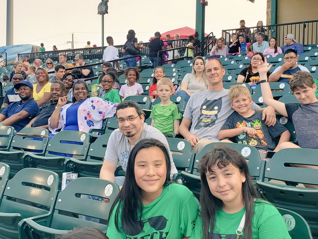 JSES_Stallions's tweet photo. Our @JSES_Stallions 5th Gr. #RecorderClub did an awesome job playing #TakeMeOutToTheBallgame   &amp; #TheStarSpangledBanner tonight at the @SL_Skeeters baseball game! 🎵 It was a winning night for both the #Stallions and the #Skeeters who won 3-2 over the @yorkrevolution! ⚾️ #GoTeam! https://t.co/1gbia8WQ19