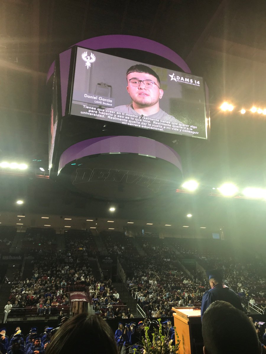 adams14schools's tweet image. #LAHS,#LAHS2019, #Adams14 Graduating Senior Daniel Garcia honored. “Being a Lester Arnold Phoenix is being a family.”