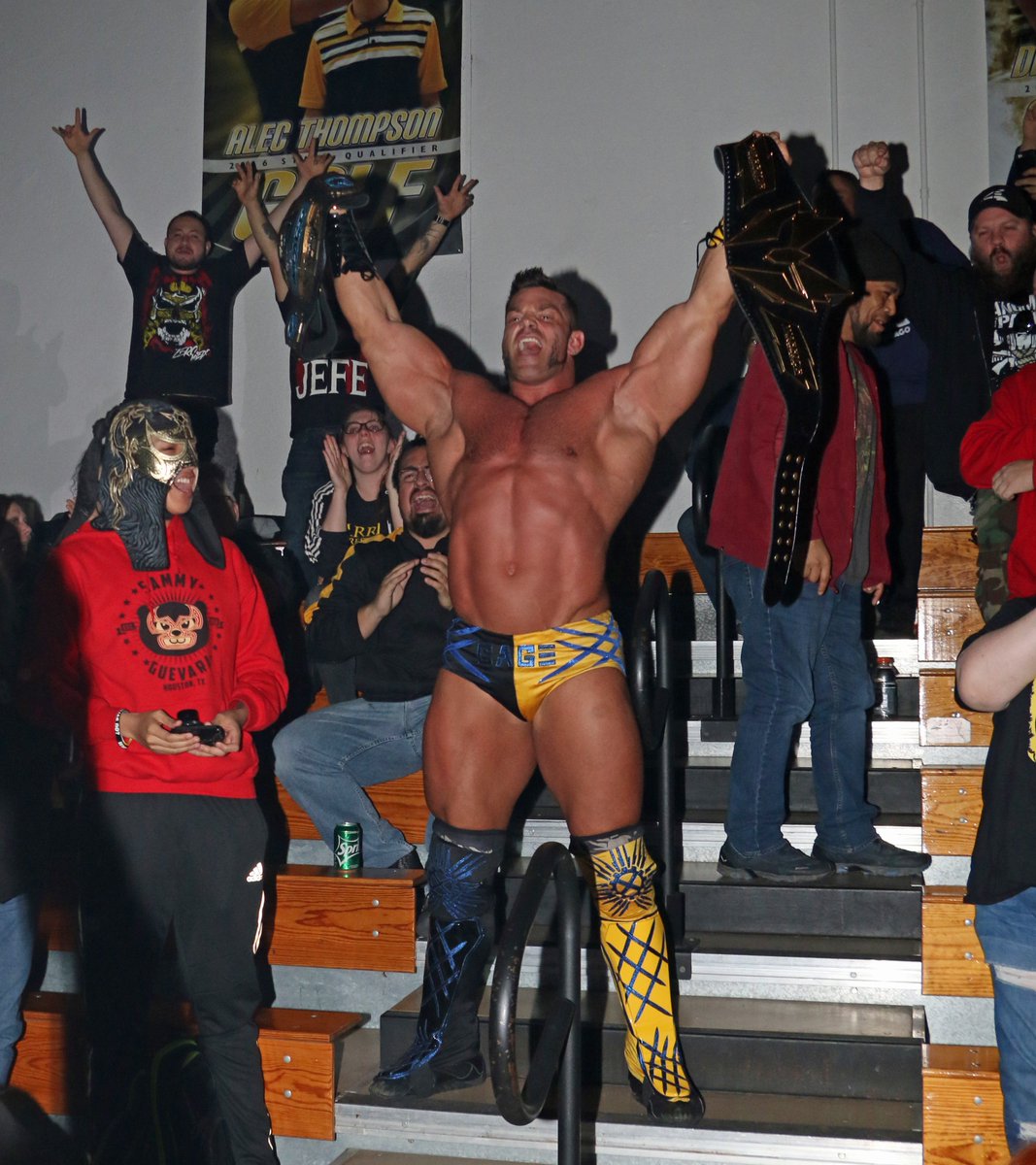 WindyCitySlam's tweet photo. .@MrGMSI_BCage won a three-way cage match to retain the @WarriorWrstlng Championship. Story from #Warrior5 plus 150+ photos: https://t.co/3f6wGvcs7H

#wrestling #WarriorWrestling #WarriorWrestling5 #WW5 #BrianCage #TheMachine #Swolverine #IMPACTWrestling ##indywrestling https://t.co/J6R6Q0Wbv2