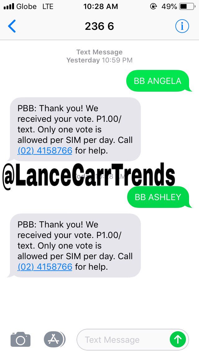 LanceCarrTrends's tweet photo. Done voting. Fair kame sa mga shippers ni Lance. https://t.co/HzhdS27xev