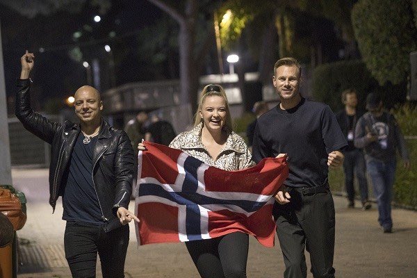 ArmandoGovUSMx's tweet photo. they are #KEiiNO @keiinomusic from #Norway #norge #norvege with the song #SpiritInTheSky they won the #Televote of #Eurovision in the #GrandFinale #TelAviv #DareToDream @tomhugo #ESC2019 #TomHugo #FredBuljo #AlexandraRotan @fredbuljo @alexandrarotan they do the best performance https://t.co/H2TyDVbb9b