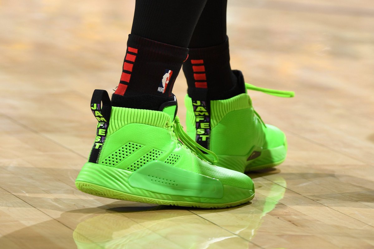 lillard green shoes