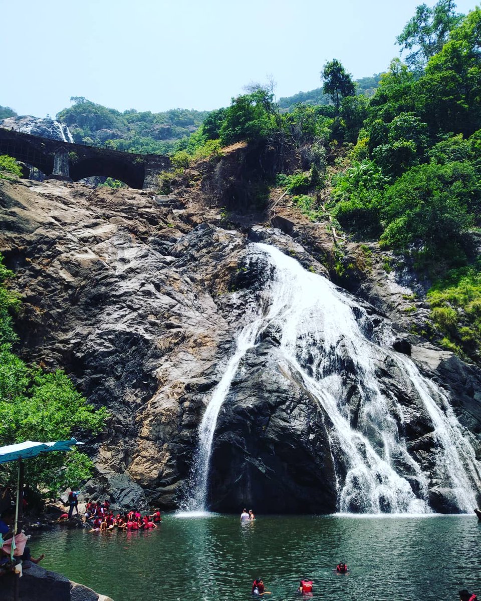 Dudhsagar in May 16th 2019

#Goa #Dudhsagar #Waterfall