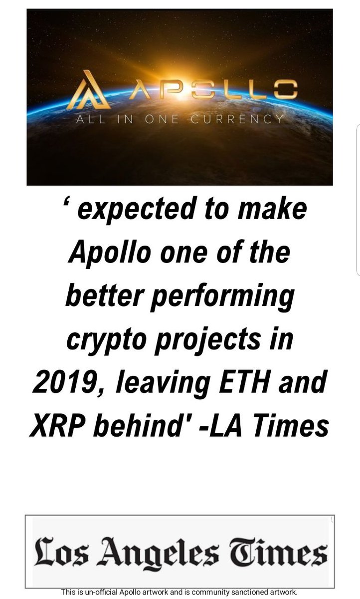 Crypto____World's tweet photo. The Most undervalued Coin right now is @ApolloCurrency. Learn about all they are doing ASAP before next big run.🚀🚀🚀🚀🚀
On great exchanges like
@Exrates_Me 
@Cryptonex_CNX 
@BitMartExchange 
@IDAXpro 👍

#crypto #bitcoin #eth #xrp #etn #trx tron #Blockchain #xlm #xvg https://t.co/4McBfLxFVj