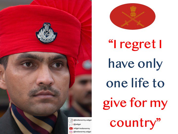 ADG PI - INDIAN ARMY's photo on #SundayThoughts