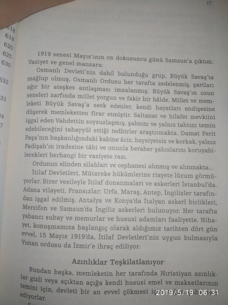 İyi ki doğdun Paşam. Sadece Aziz Türk Milletinin degil; işgal altındaki tüm ulusların #kurtulusyolu nu açtın.
#19Mayıs1919