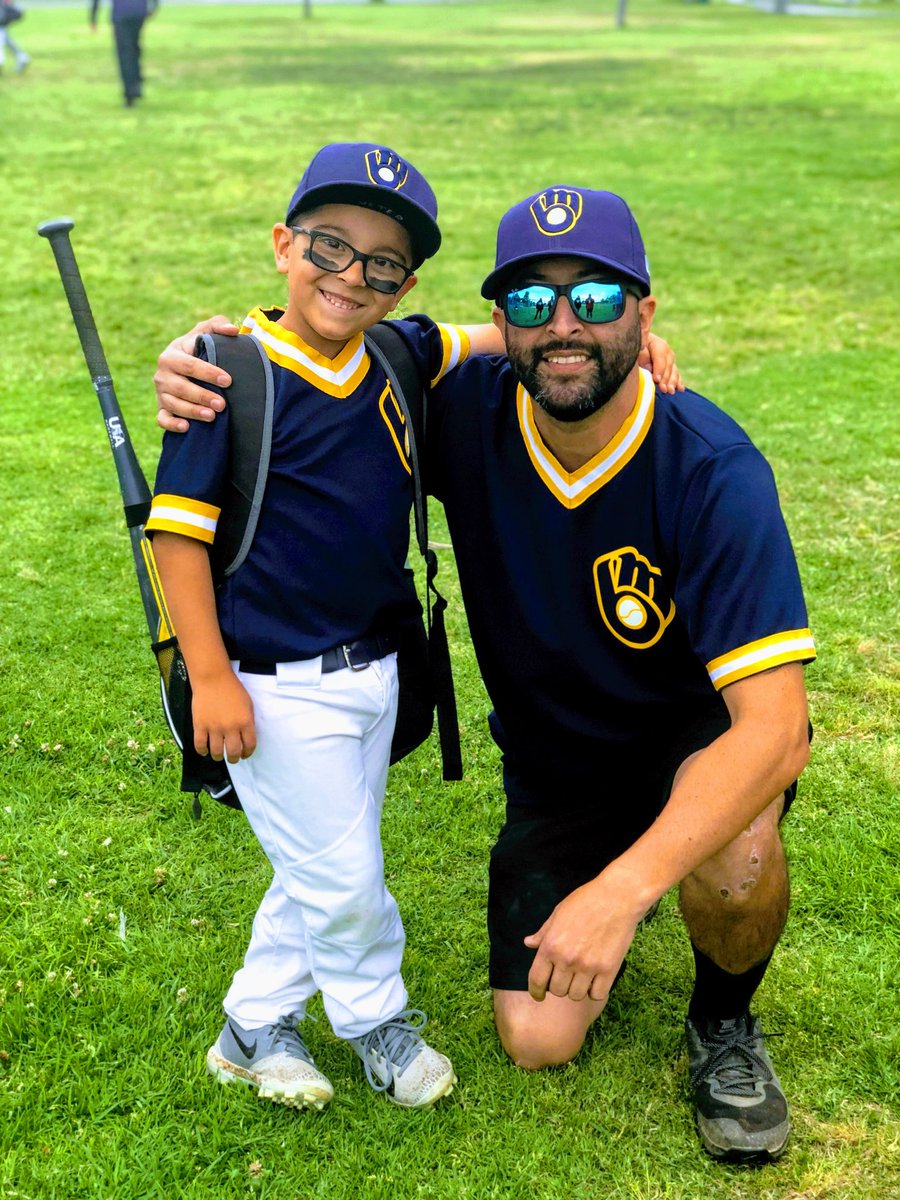 1AlbertAlvarado's tweet photo. Well, we fell short in the playoffs, but it was an amazing season. Made beautiful friendships and coached special players. All that will forever be in my heart. โค #EastLongBeachPonyBaseball #BrewCrew #FatherAndSon #CoachAndPlayer https://t.co/i30nLHN6zx